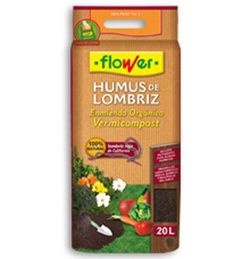 Abono Humus de lombriz 20L Flower