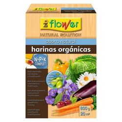 Abono natural harinas orgánicas 800gr Flower