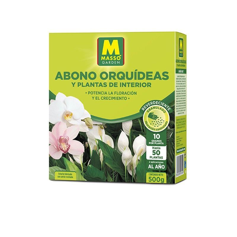 ABONO ORQUÍDEAS Y PLANTAS DE INTERIOR 500g