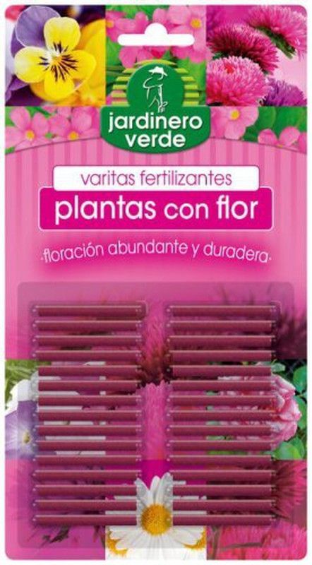 Abono Varitas Clavos Plantas C/Flor 30Un