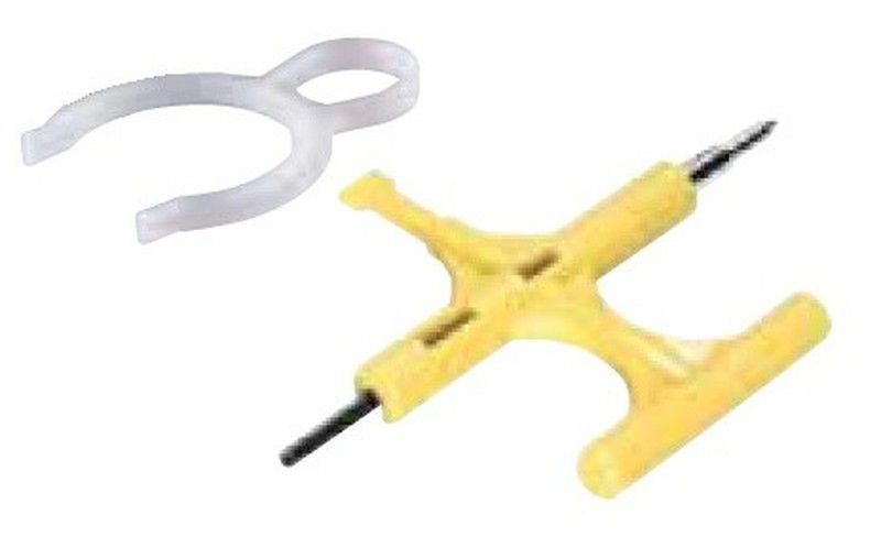 Abrazadera de sujeción + llave para difusor