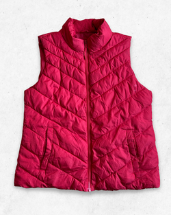 Abrigo sin mangas Gap Mujer Rojo M