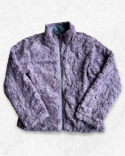 Abrigo The North Face Reversible Niñas Rosa y Gris M