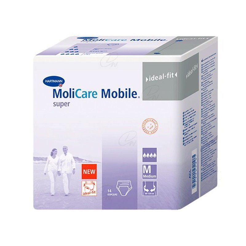 Absorb Inc Orina Ligera C Slip Molicare Mobile Super T  Med 14 U