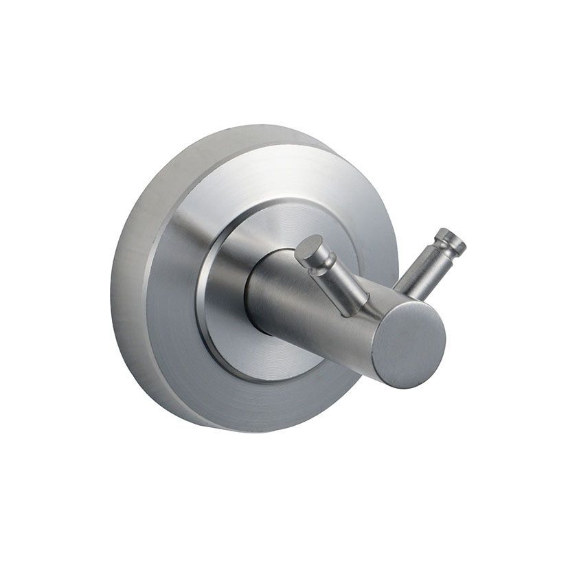 Acc. BaÃ±o Inox. Colgador Doble Habitex