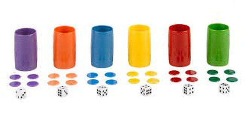 Accesorio Parchís 6 Jug.Plástico