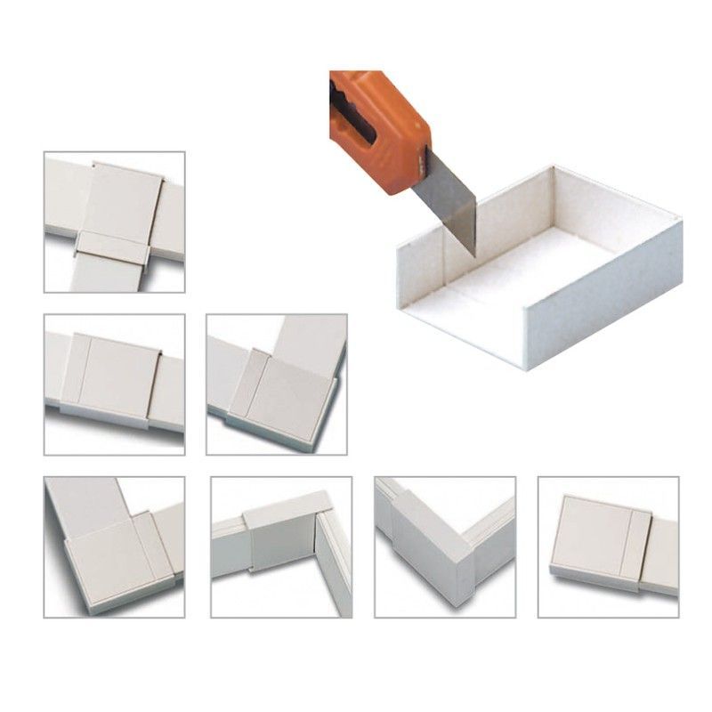 Accesorios Canaleta Blan 10x16 Mm. 5 Unidades