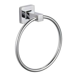 Accesorios de baño MSV Lucca Toallero Anilla Baño Cromado Lucca