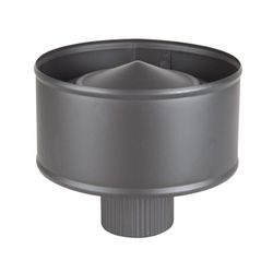 Accesorios extracción humos estufas PELLET serie inox grafito Sombrero Estf Pellet Pint Grafit Ø 80 Mm