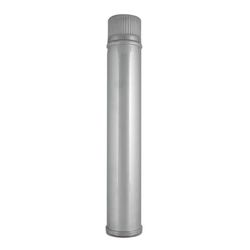 Accesorios extracción humos estufas PELLET serie inox Tubo Pellet 1 M.  Inox 316. Ø 80 Mm.
