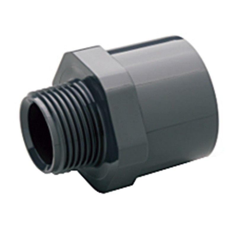 Accesorios PVC presión encolar CREARPLAST. Acc.Pres.Enc. Manguito Mh/R-M 20X25X1/2"