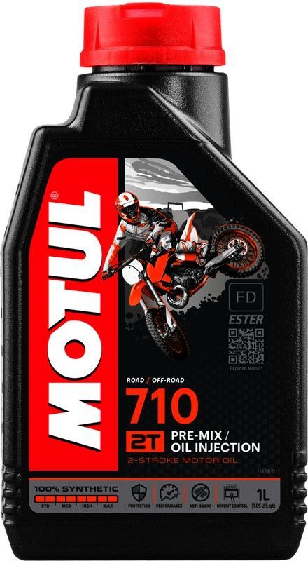 Aceite 2 tiempos Motul 710 1l 2t