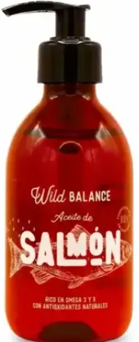 Aceite de salmón noruego para perros y gatos 250ml wild balance