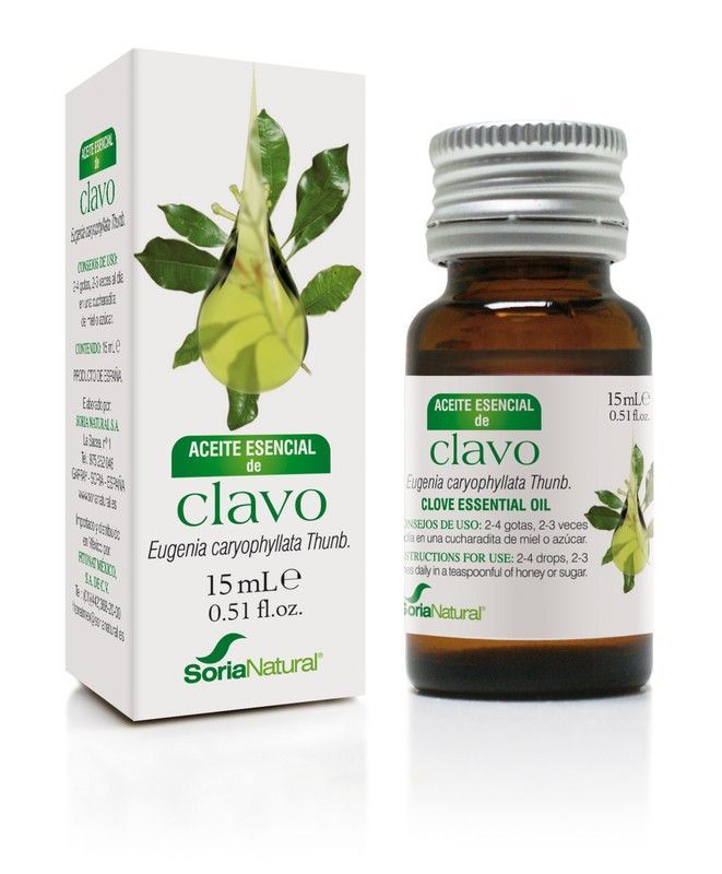 Aceite Esencial De Clavo 15ml Soria Natural