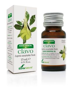Aceite Esencial De Clavo 15ml Soria Natural