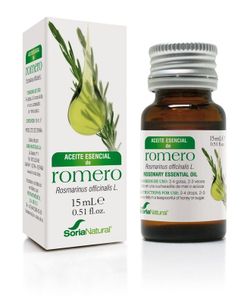 Aceite Esencial De Romero 15ml Soria Natural
