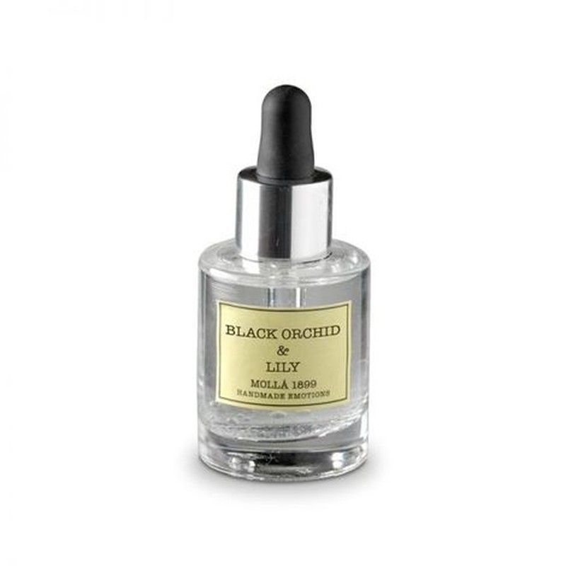 Aceite Esencial hidrosoluble 30mL. Black Orchid & Lily. Colección Boutique CERERIA MOLLA 1899.
