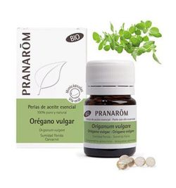 Aceite Esencial Oregano Vulgaris Bio 60 Perlas Pranarom
