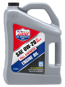 Aceite LUCAS OIL SYNT 0W-20 C5 5Litros EC 47001