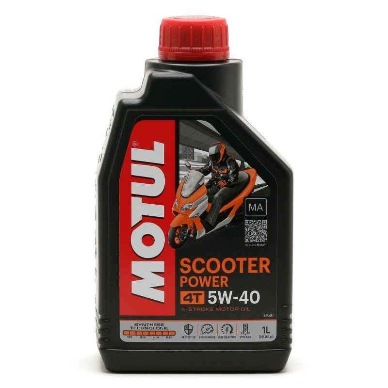 Aceite motul scooter power 4t 5w40 ma 1 l