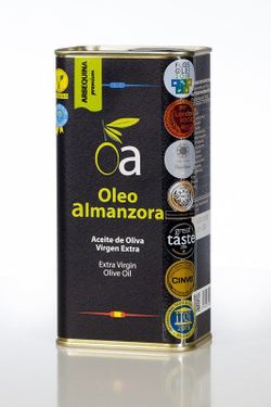 Aceite Oliva Virgen Extra Lata 500 ml Arbequina Oleo Almanzora