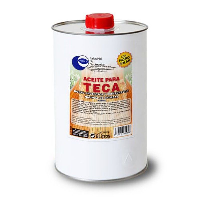Aceite Teka Indisol 5000 Ml Incoloro