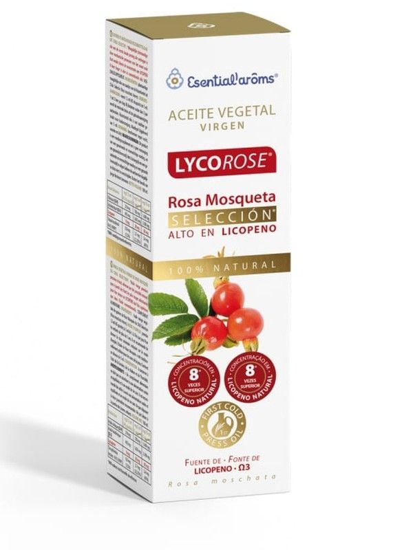 Aceite Vegetal Rosa Mosqueta Lycorose 500 ml de Esential'arôms