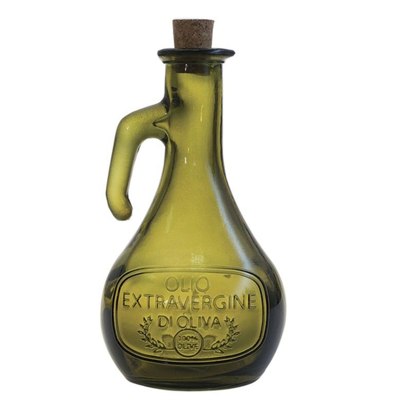 Aceitera Aceite Verde Vidrios San Miguel