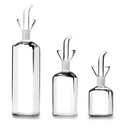 Aceitera Cristal Cuadrada 0,125 L. Ibili