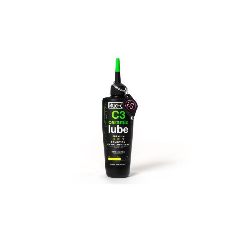 Aceitera Muc-Off C3 Clima Seco Ceramico Bio 120 Ml (C3 Ceramic Lube Premium Dry)