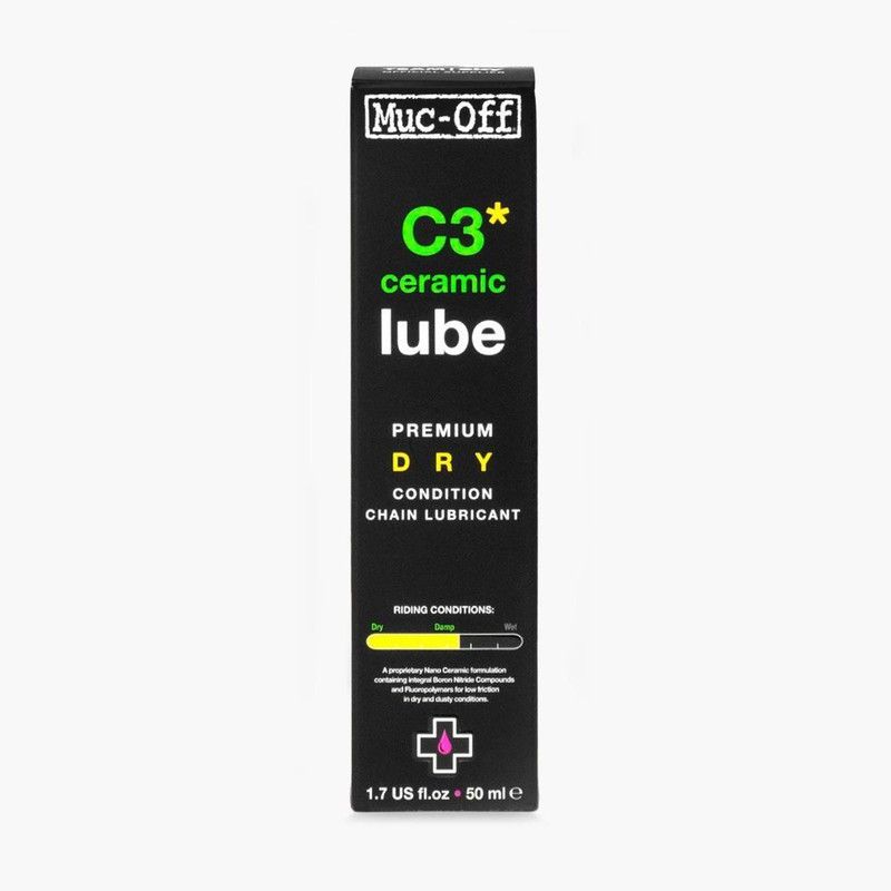 Aceitera Muc-Off C3 Clima Seco Ceramico Bio 50 Ml (C3 Ceramic Lube Premium Dry)