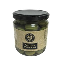 Aceituna Baja en Sal 370 ml Botularium