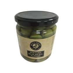 Aceituna Baja en Sal Aliñada 370 ml Botularium