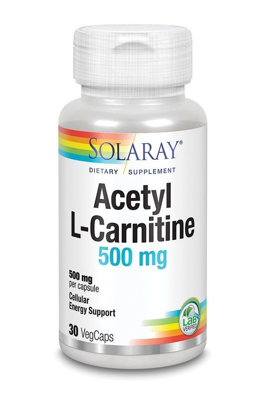 Acetyl L-Carnitina 500 Mg 30 Vcápsulas