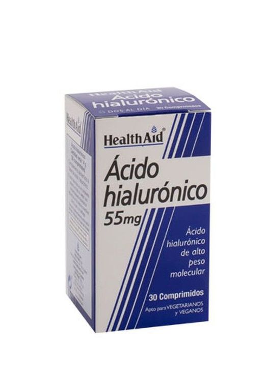 Acido Hialuronico 55mg 30 Comprimidos Health Aid