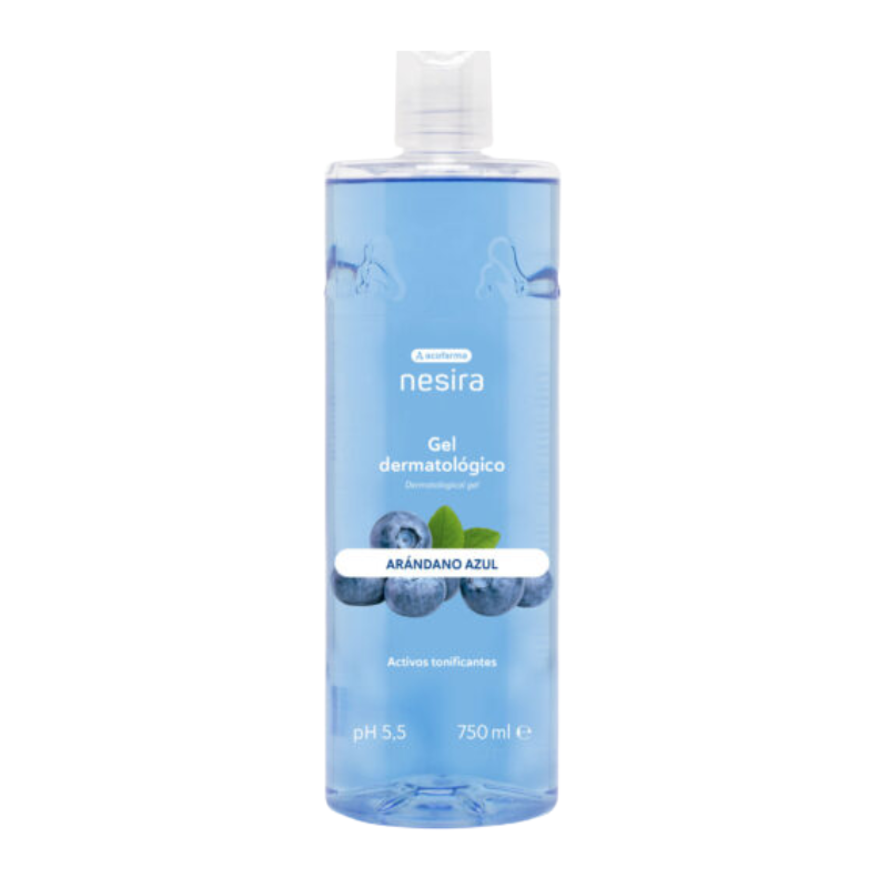 Acofarma Gel de Ducha Arándano Azul 750ml – Limpieza tonificante