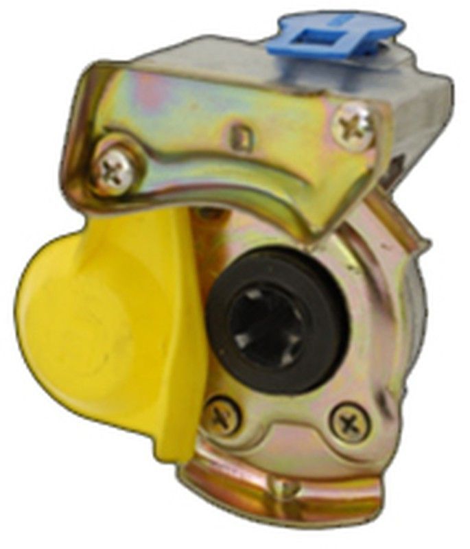 Acoplamiento Con Válvula M16 Amarilla