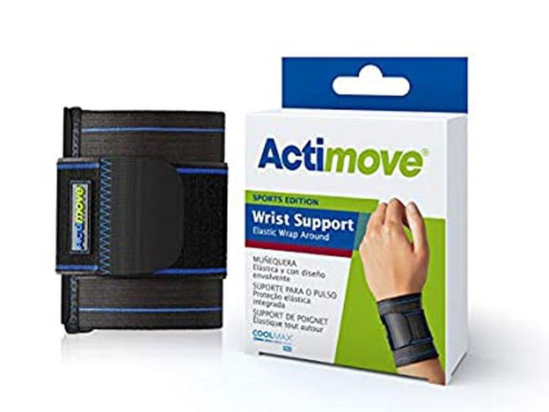 Actimove Muñequera Negra Talla Única