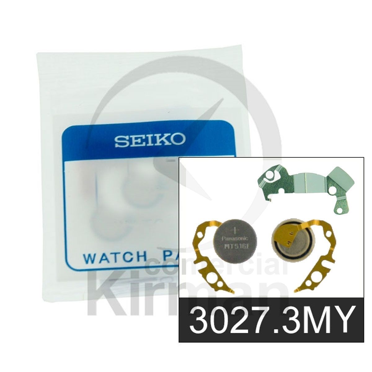 Acumulador Seiko 86002 Modelo 3027.3MY MT616