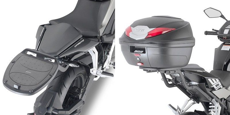 Adaptador baul CFmoto 300 NK (21 > 22) para maleta MONOLOCK«