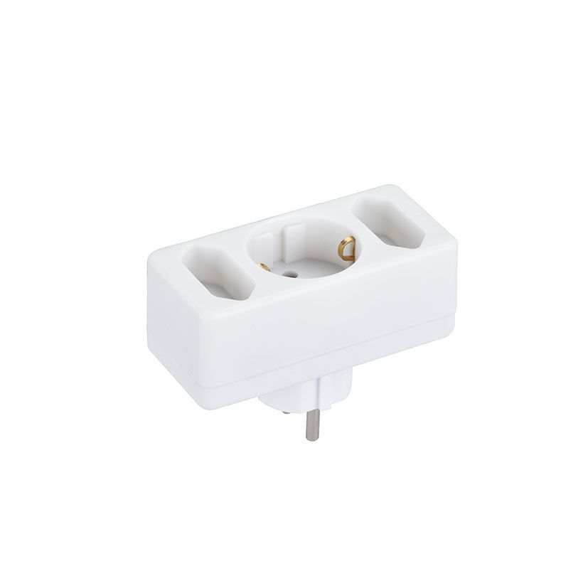 Adaptador Enchufe Triple Max. 3500w Duol