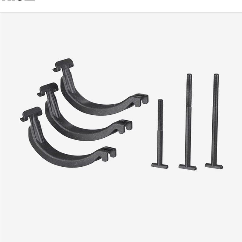 Adaptador marca thule 889-8 ProRide para barra de acero