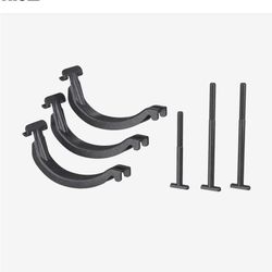 Adaptador marca thule 889-8 ProRide para barra de acero