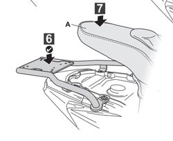 Adaptador posterior Keeway Factevo LJ 125 T-X'21>