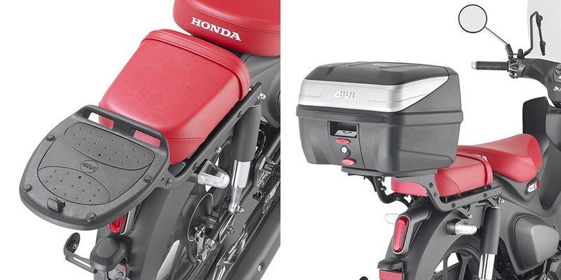 Adaptador posterior Super Cub C125 (22) para maleta MONOLOCK«