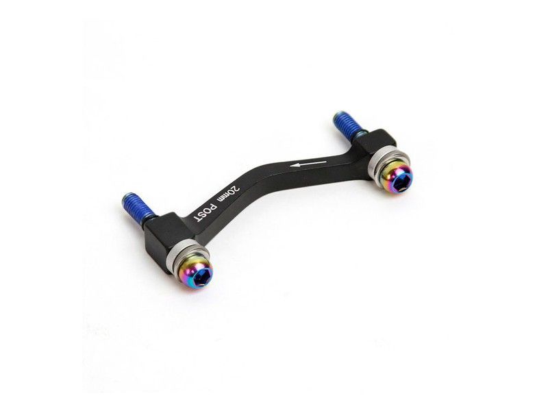🌈 Adaptador SRAM Pinza Post Mount 40mm Del 200 / Tras 180mm Rainbow – Máxima Potencia y Estilo Inigualable 🚴‍♂️🔥