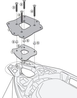 Adaptador-top BMW C 400 GT (19 > 23)