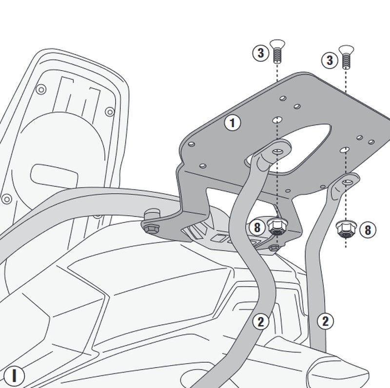 Adaptador-top Maxsym 400 (21 > 22) kappa