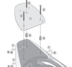 Adaptador-top ml p/intml piaggio.medley/s.125-150.IGET.16.20