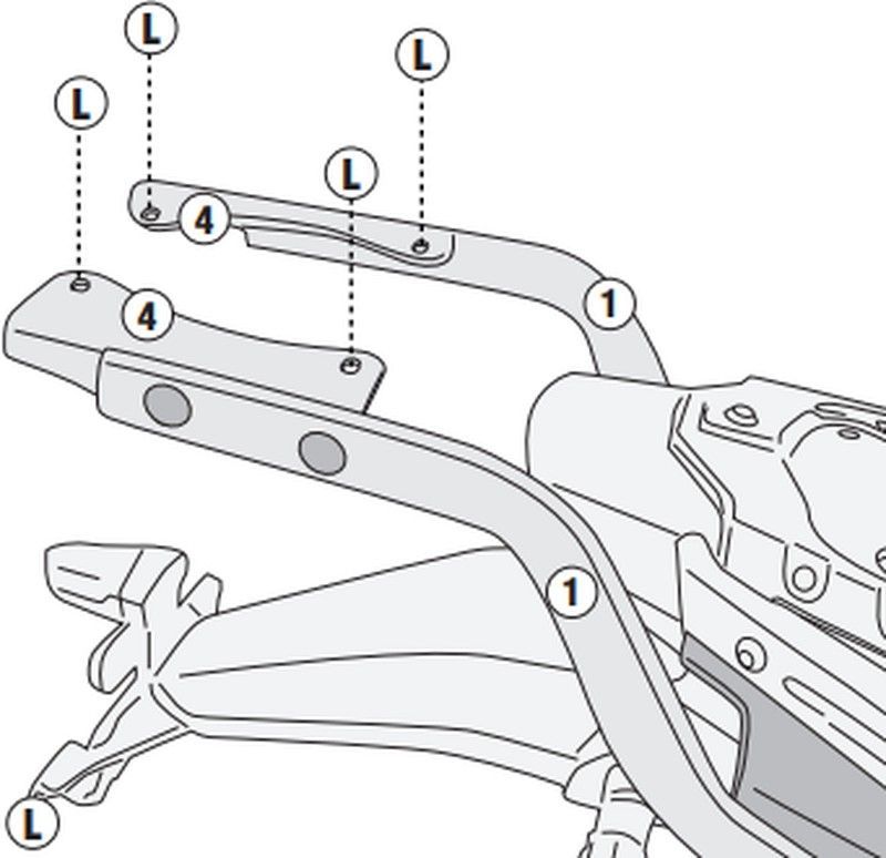 ADAPTADOR-TOP Trofeo 300AC scrambler (22 > 23)